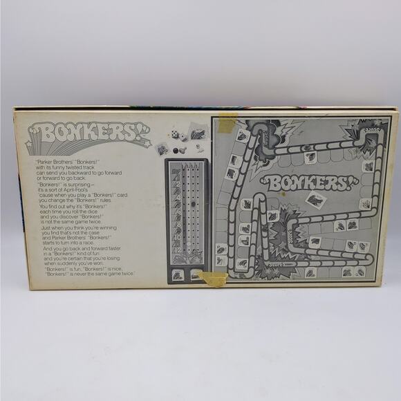 Vintage 1978 Parker Brothers This Game Is Bonkers Board Game Complete in Box - Picture 4 of 4